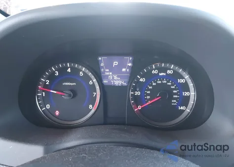 2014 Hyundai Accent Gls z USA, uszkodzony, nr VIN KMHCT4AE0EU714406